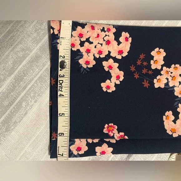 Cynthia Rowley Floral Print Pants - Blue multi color - Picture 5 of 6